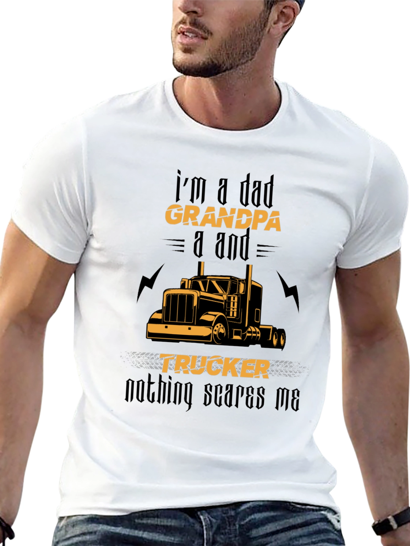 Dad Grandpa Trucker T-Shirt