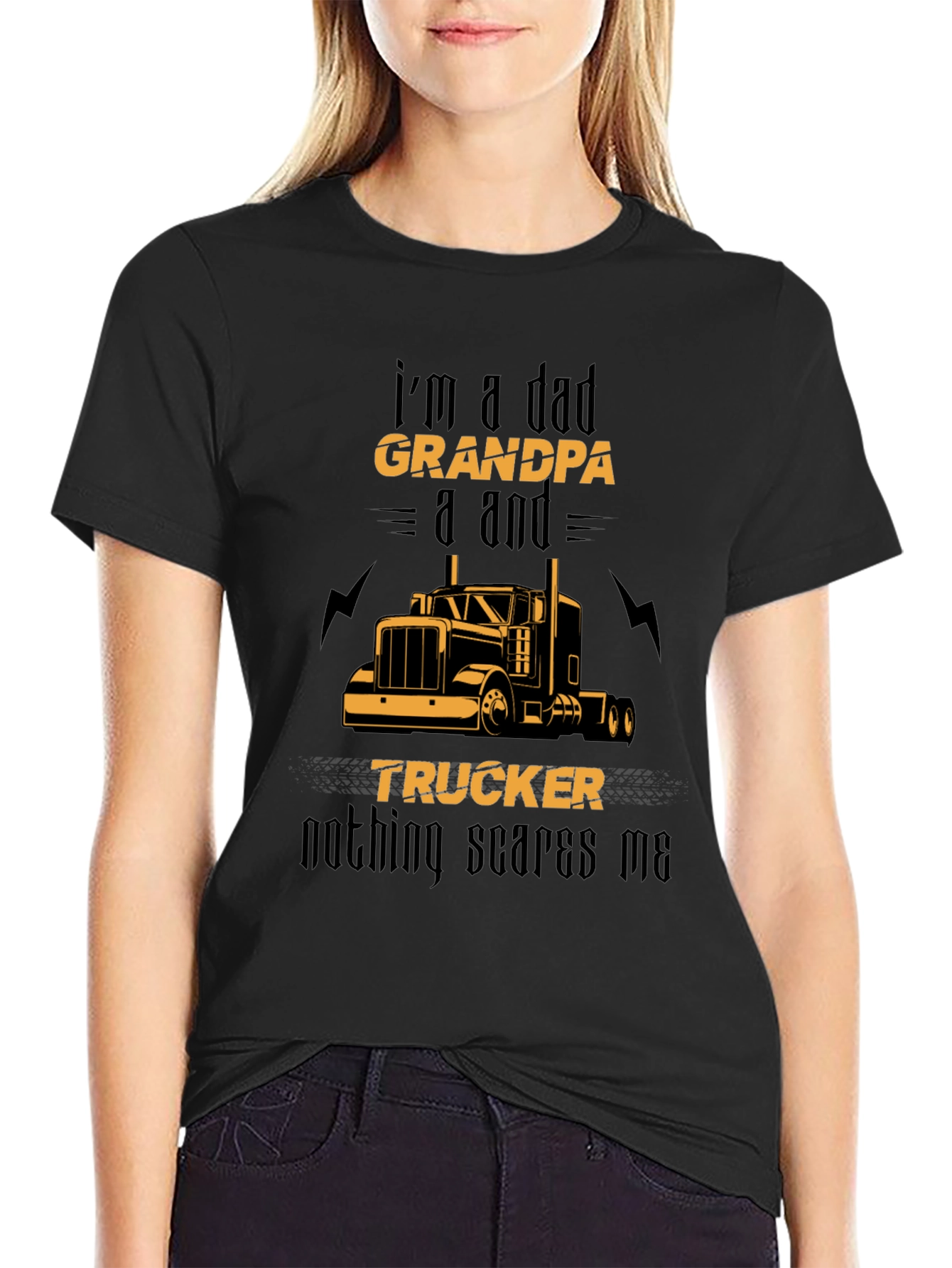 Dad Grandpa Trucker T-Shirt