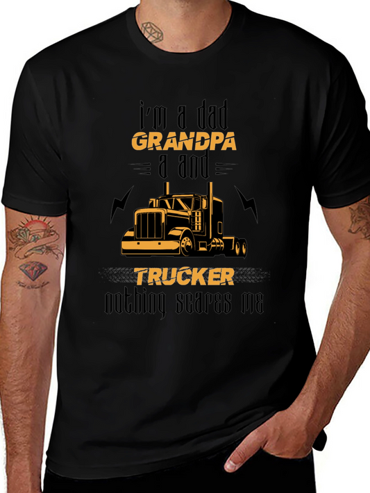 Dad Grandpa Trucker T-Shirt