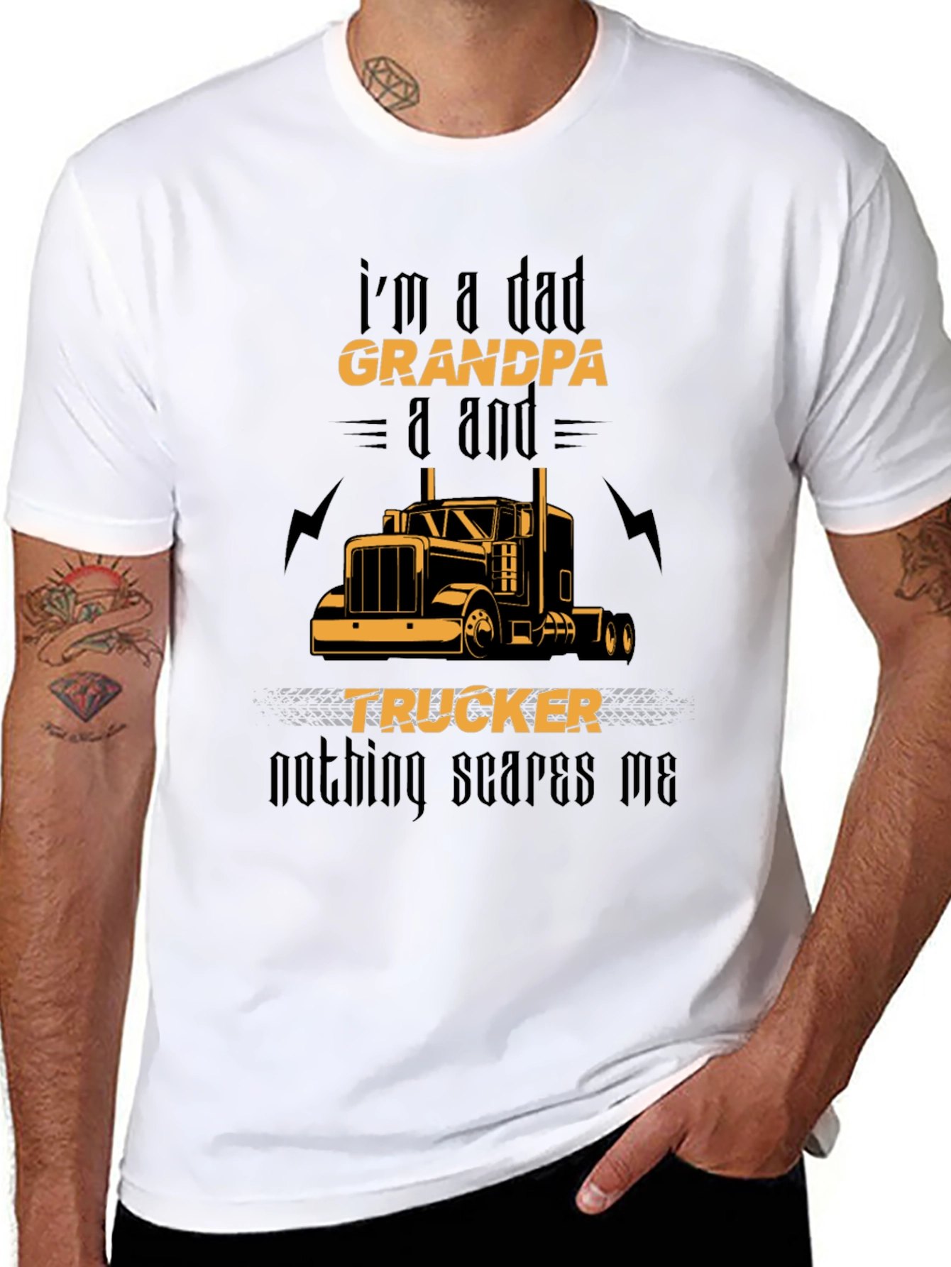 Dad Grandpa Trucker T-Shirt