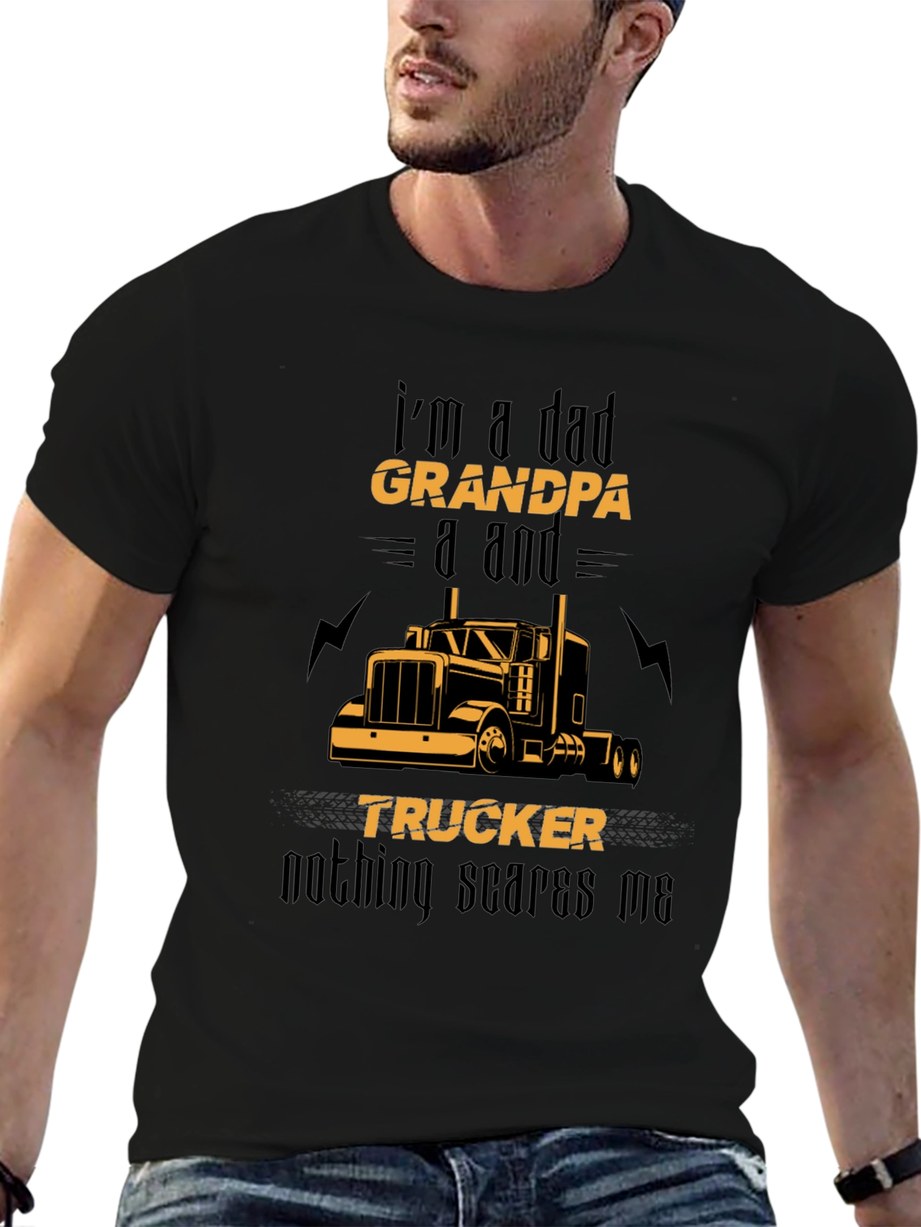 Dad Grandpa Trucker T-Shirt