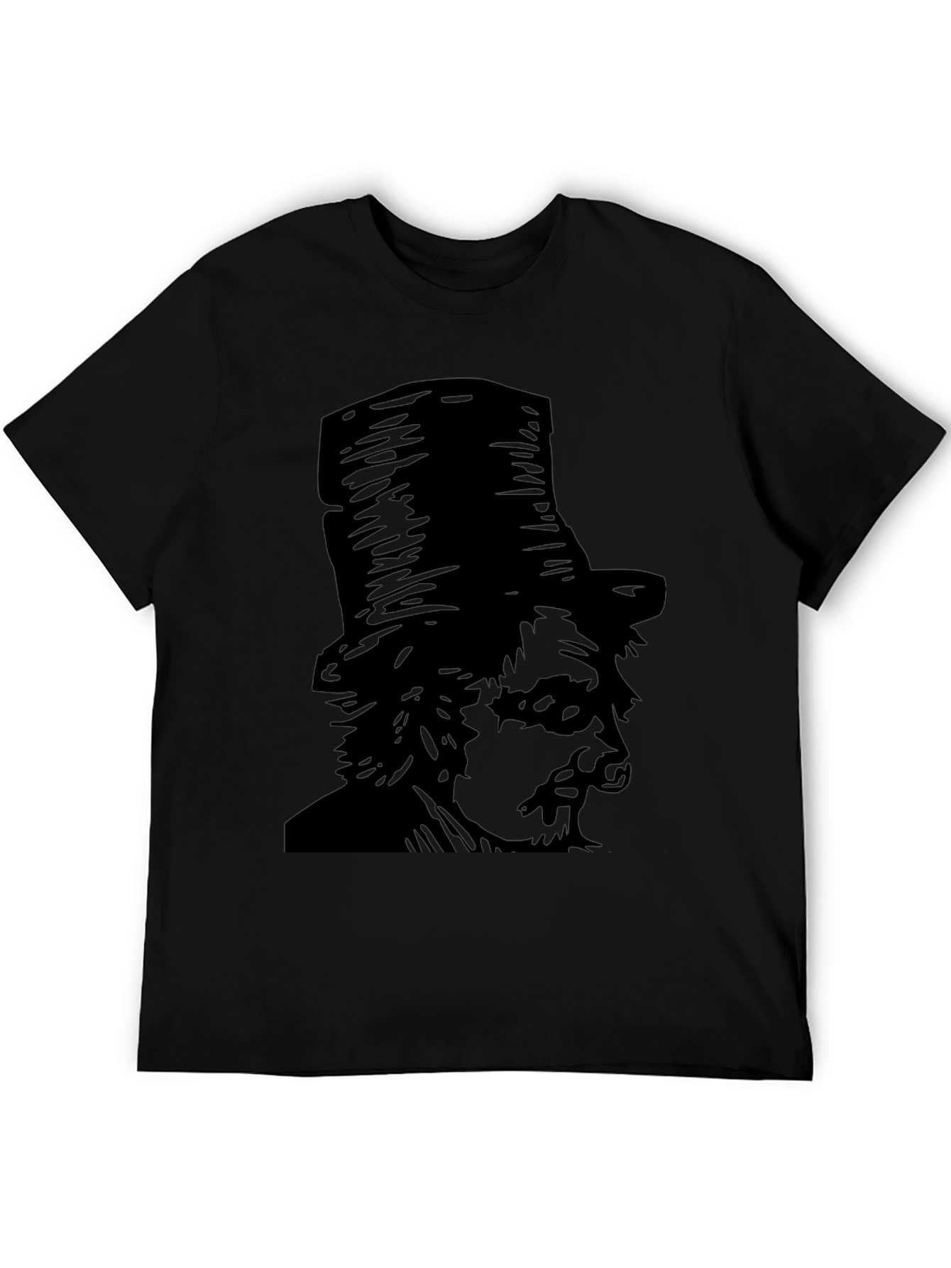 Top Hat Portrait T-Shirt