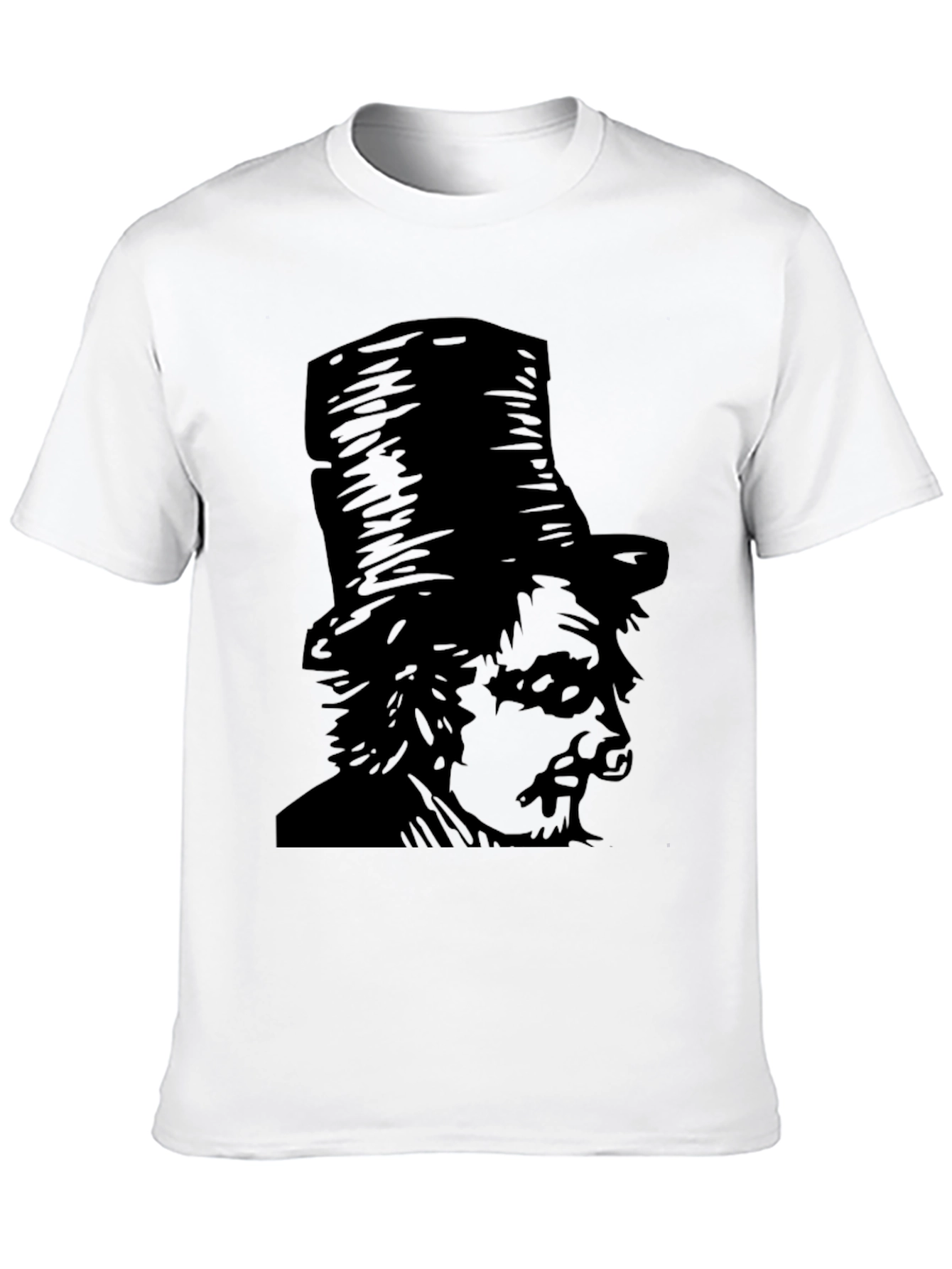 Top Hat Portrait T-Shirt