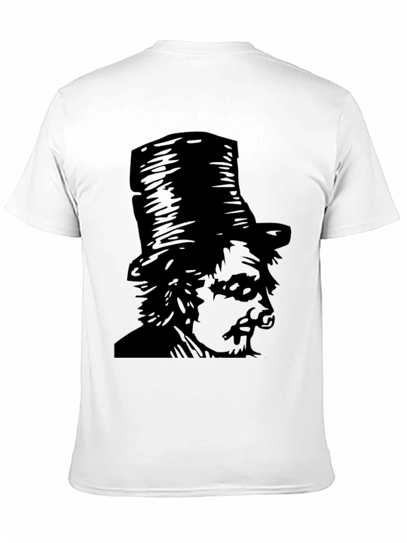 Top Hat Portrait T-Shirt