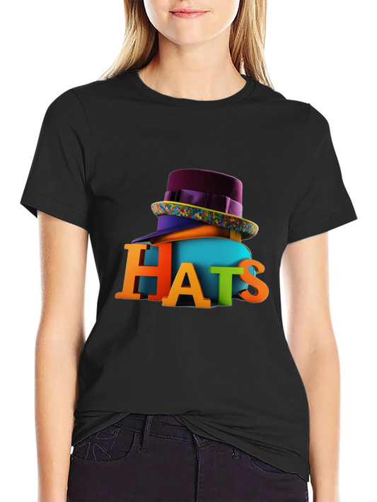 Colorful Hats Graphic Tee