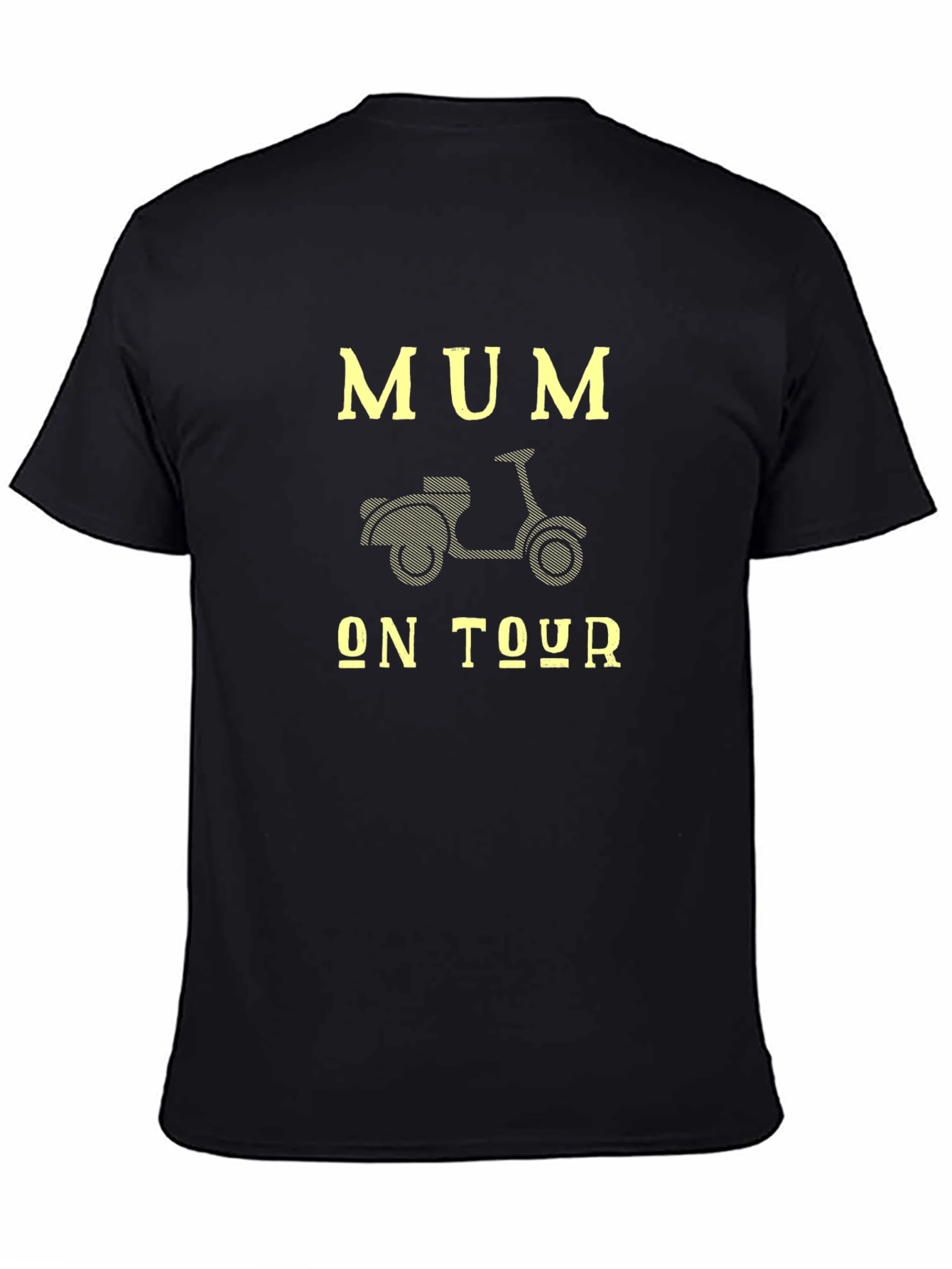 Mum On Tour T-Shirt Scooter Design