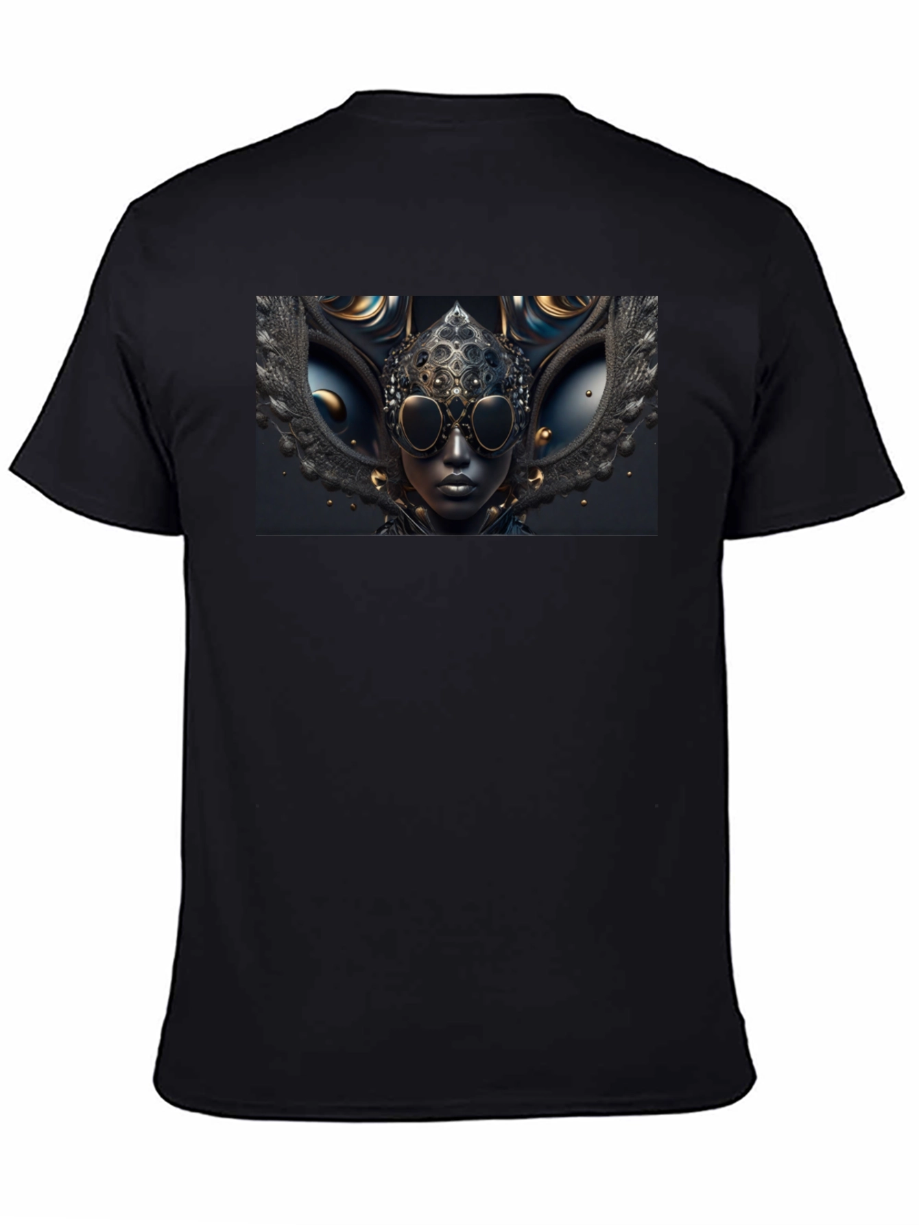 Steampunk Art Black T-Shirt