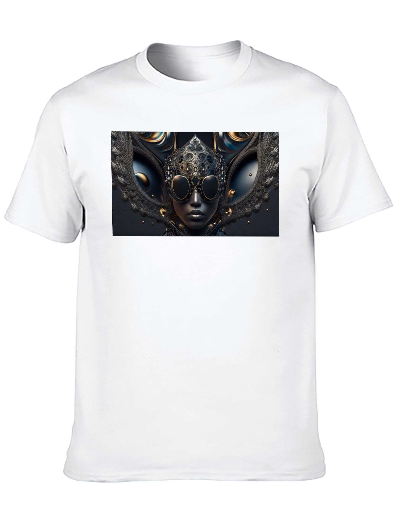 Steampunk Art Black T-Shirt