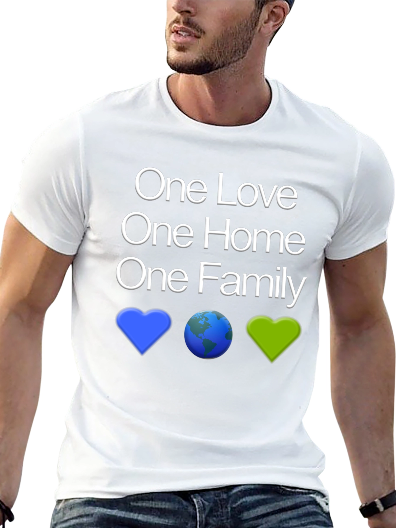One Love Family Graphic Tee