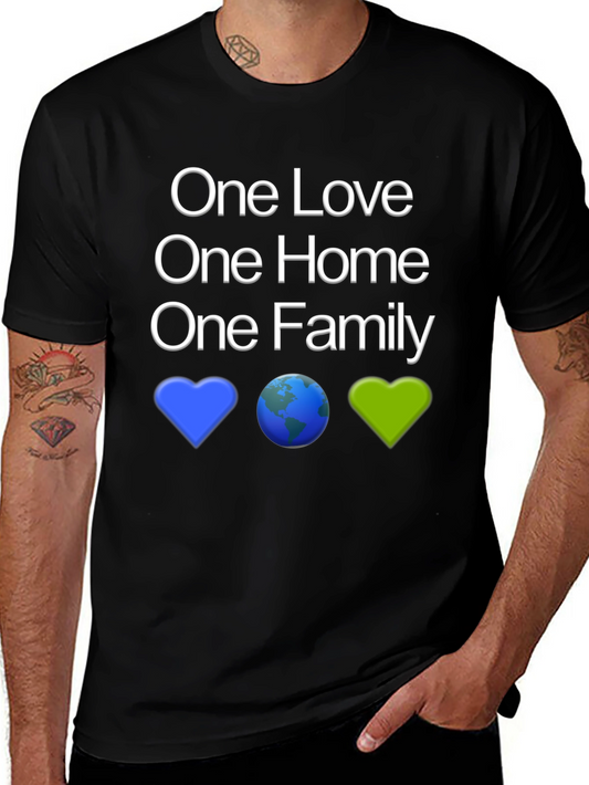 One Love Family Graphic Tee