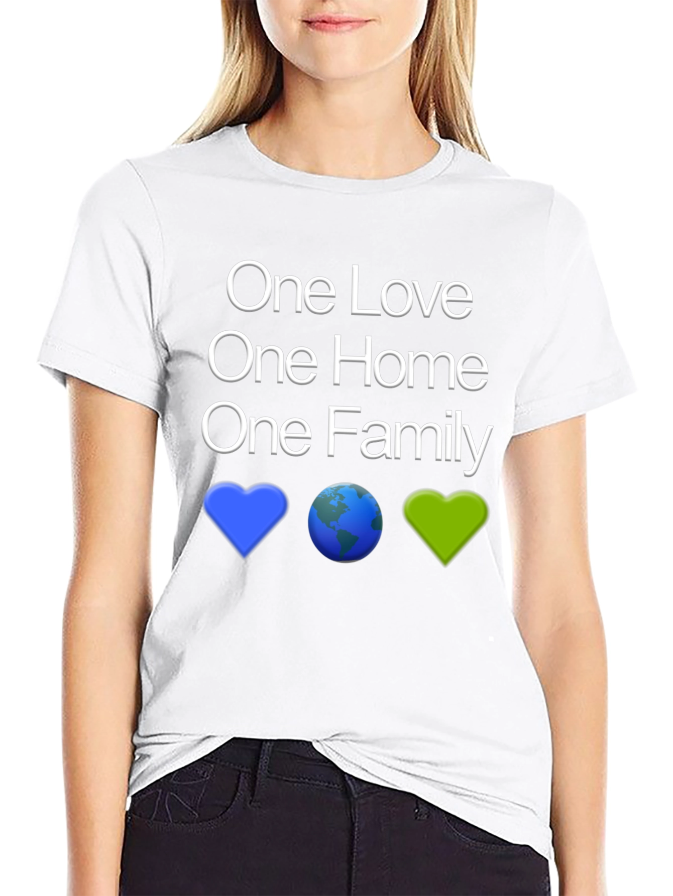 One Love Family Graphic Tee