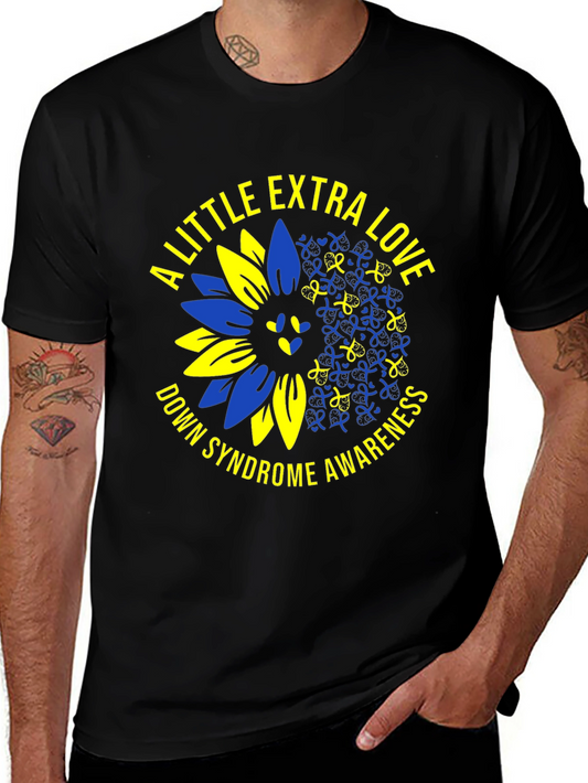 Down Syndrome Awareness Sunflower T-Shirt