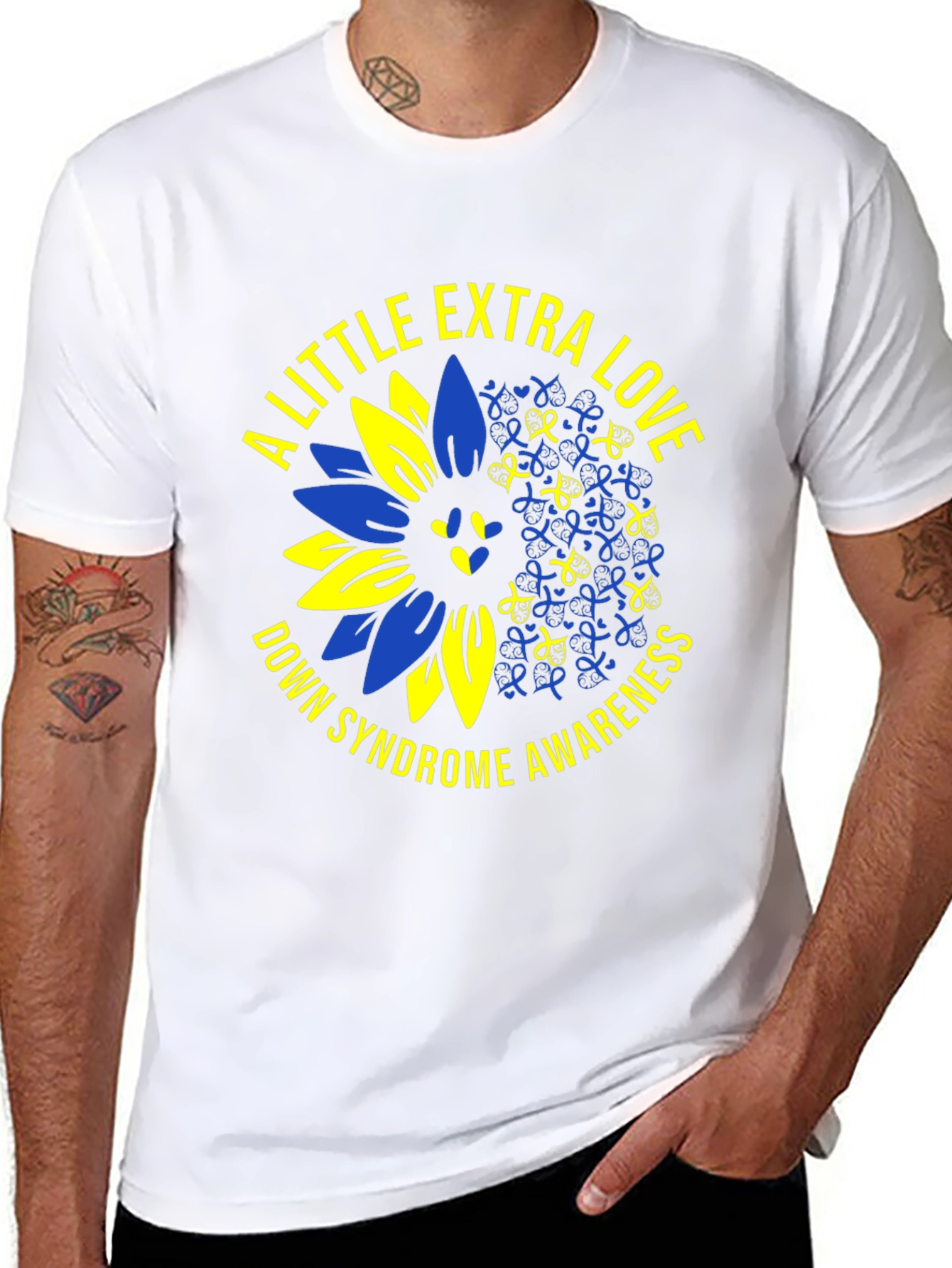 Down Syndrome Awareness Sunflower T-Shirt