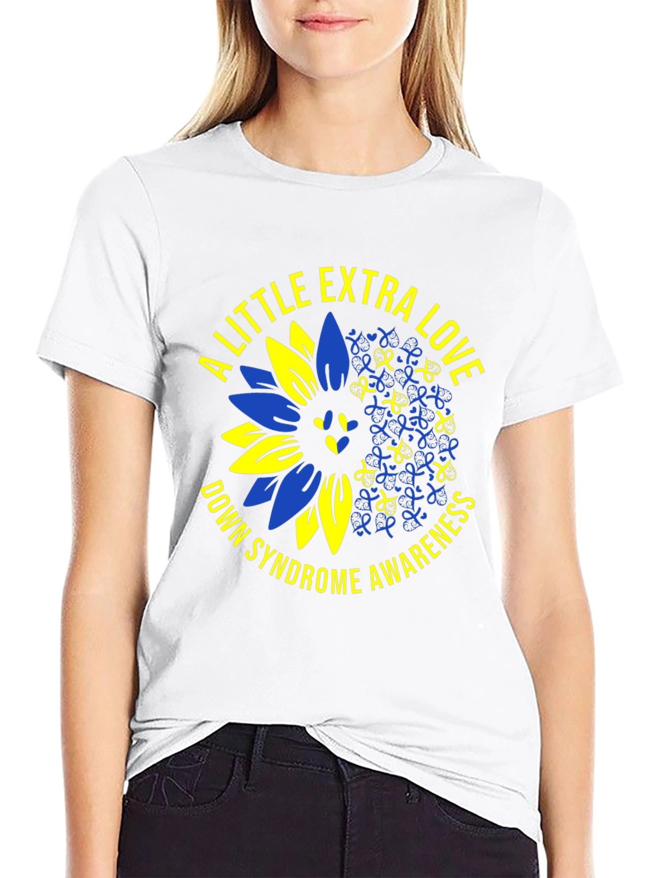 Down Syndrome Awareness Sunflower T-Shirt