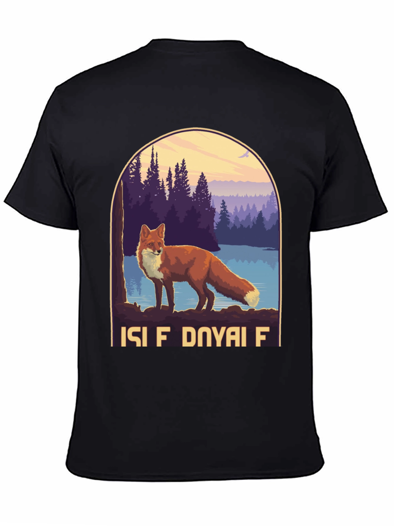 Isle Royale Fox Graphic T-Shirt