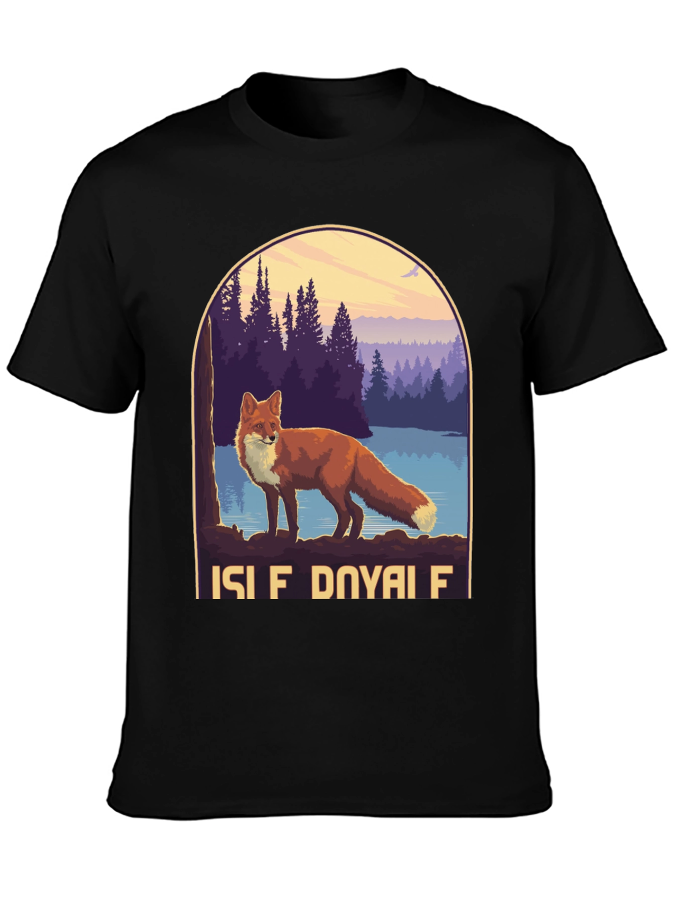 Isle Royale Fox Graphic T-Shirt