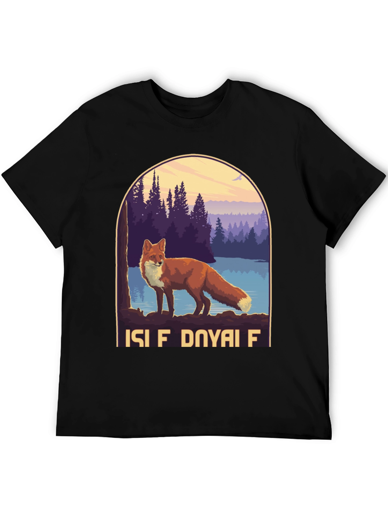 Isle Royale Fox Graphic T-Shirt