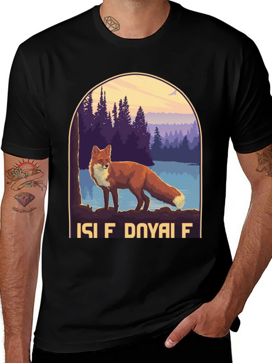 Isle Royale Fox Graphic T-Shirt