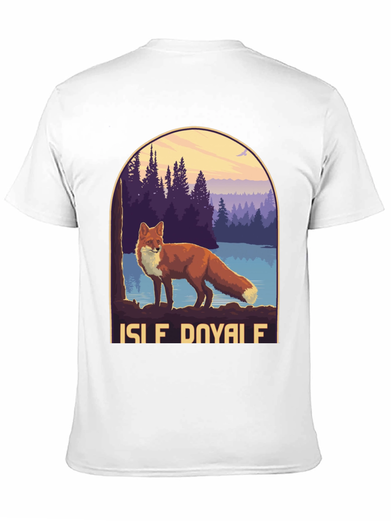 Isle Royale Fox Graphic T-Shirt
