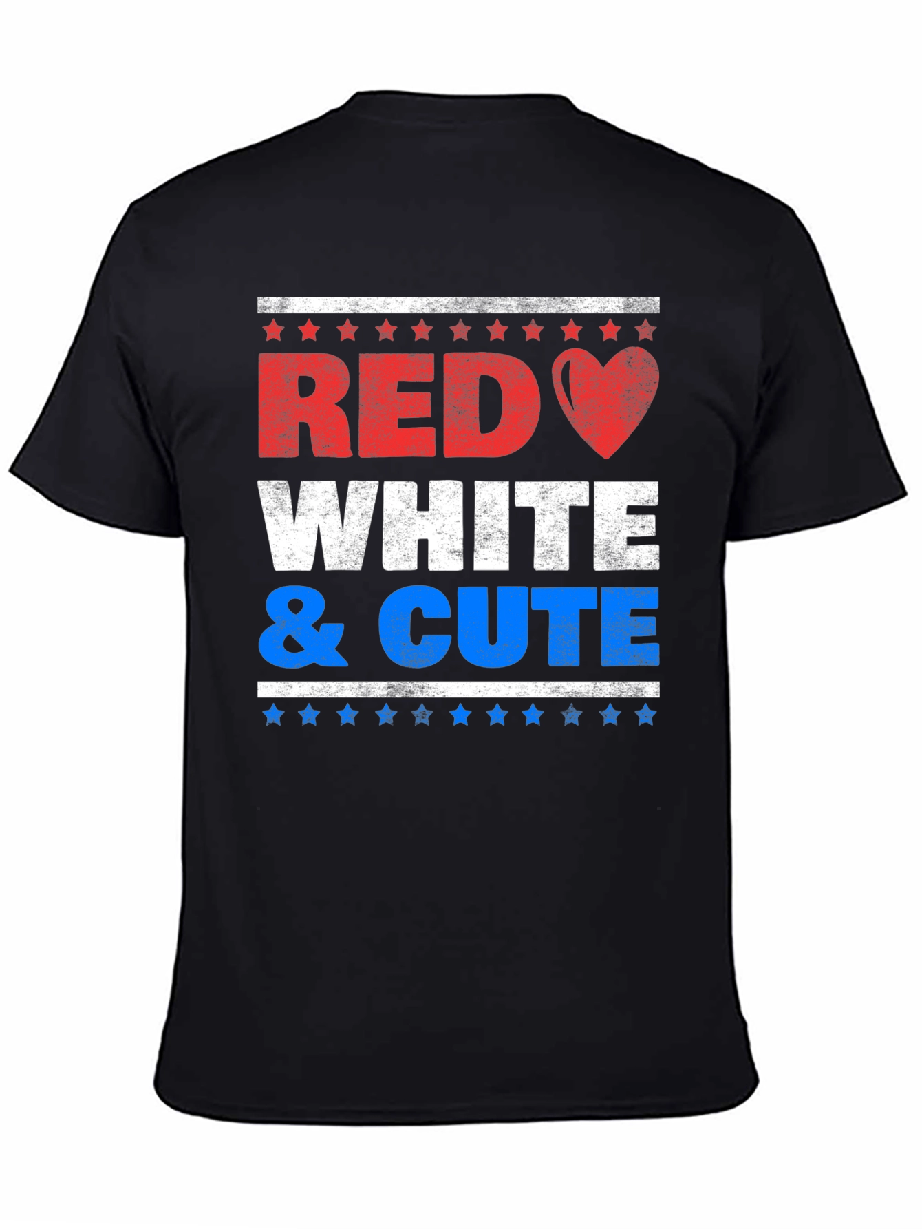 Red White & Cute Patriotic T-Shirt