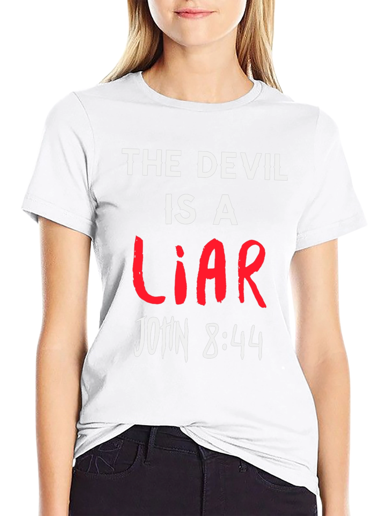 The Devil is a Liar T-Shirt John 8:44