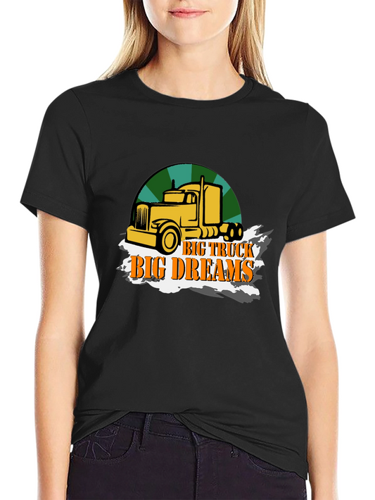 Big Truck Big Dreams T-Shirt - Black