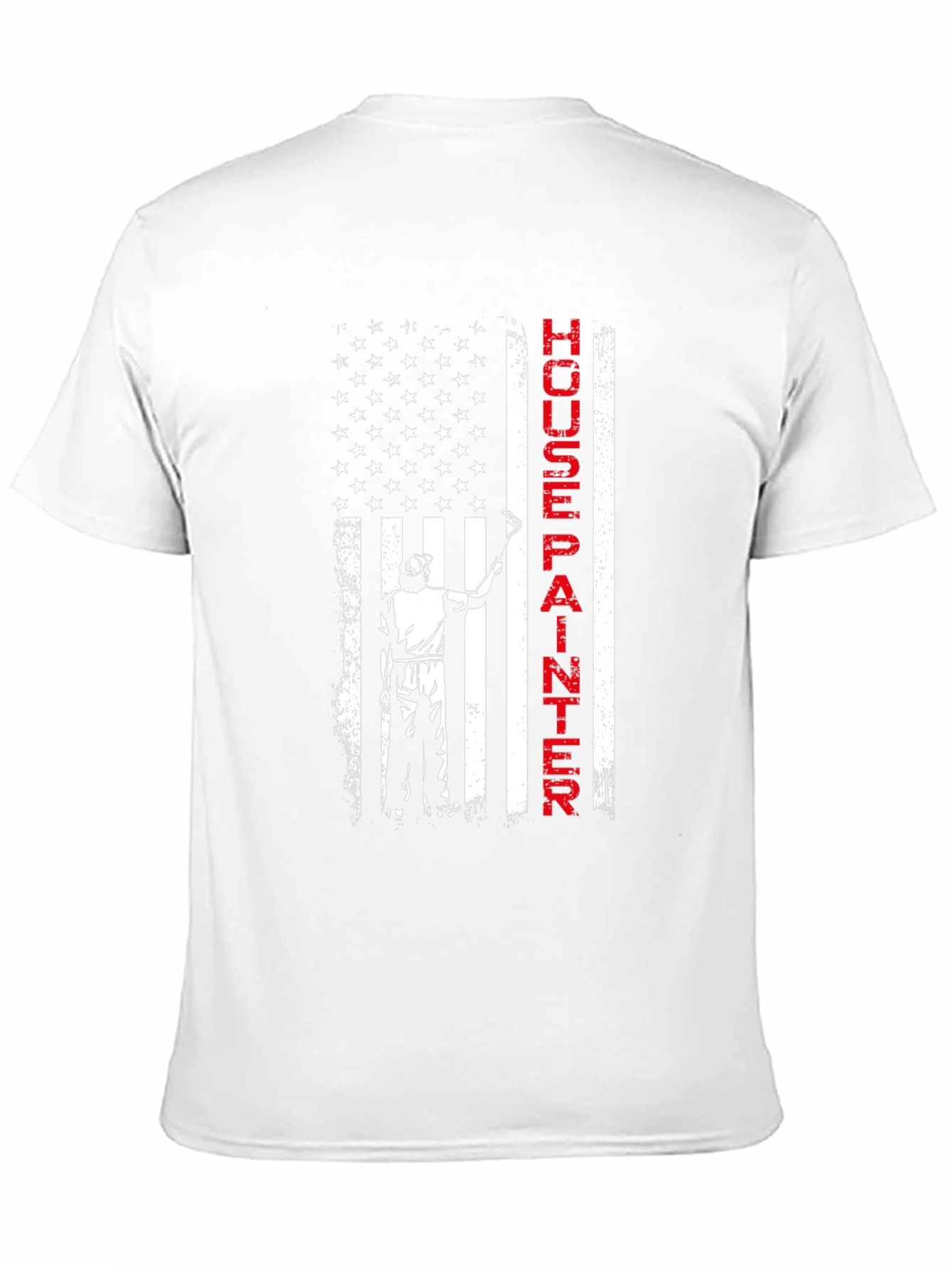 House Painter Flag T-Shirt - Patriotic Painting Tee