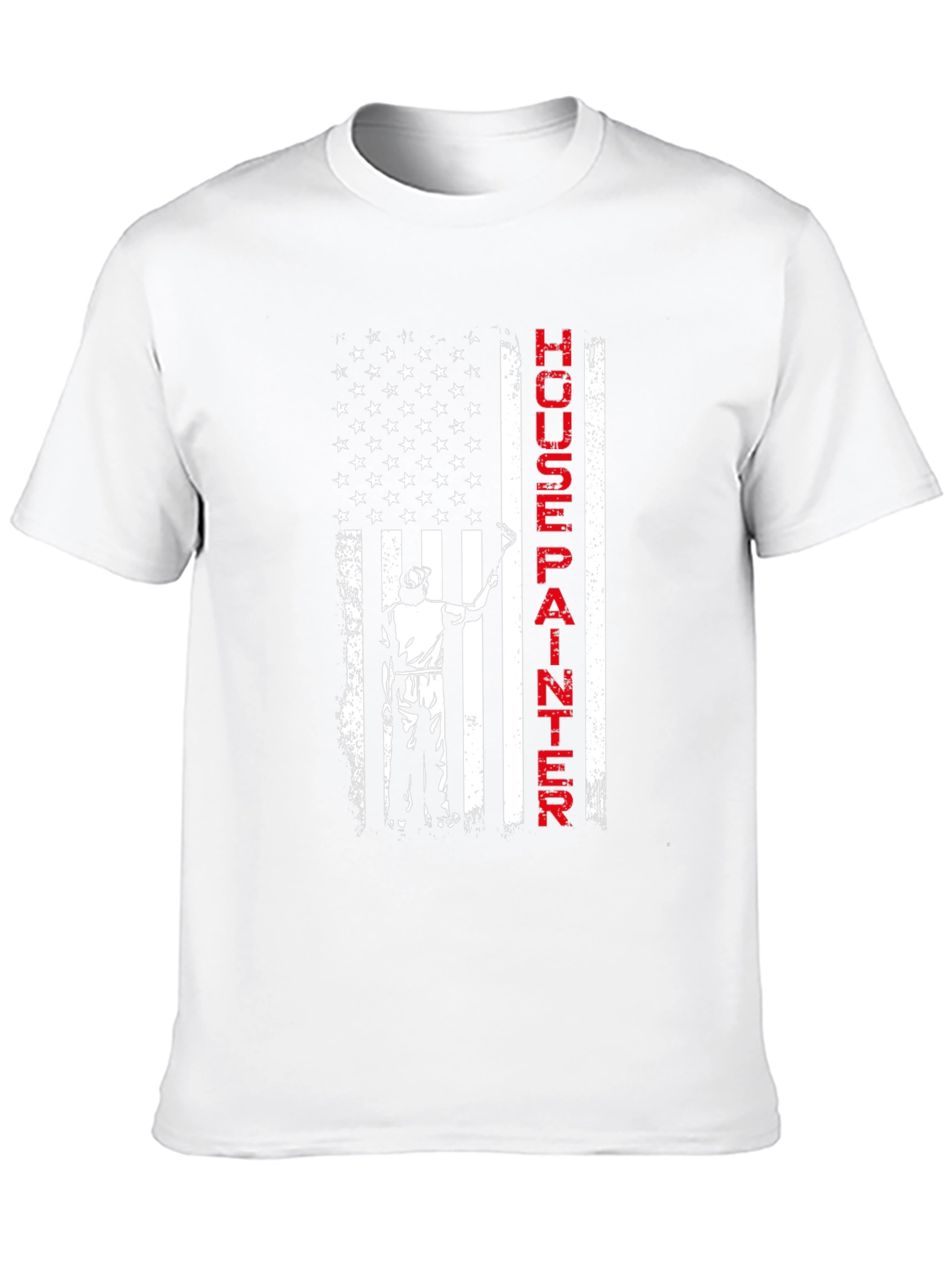 House Painter Flag T-Shirt - Patriotic Painting Tee