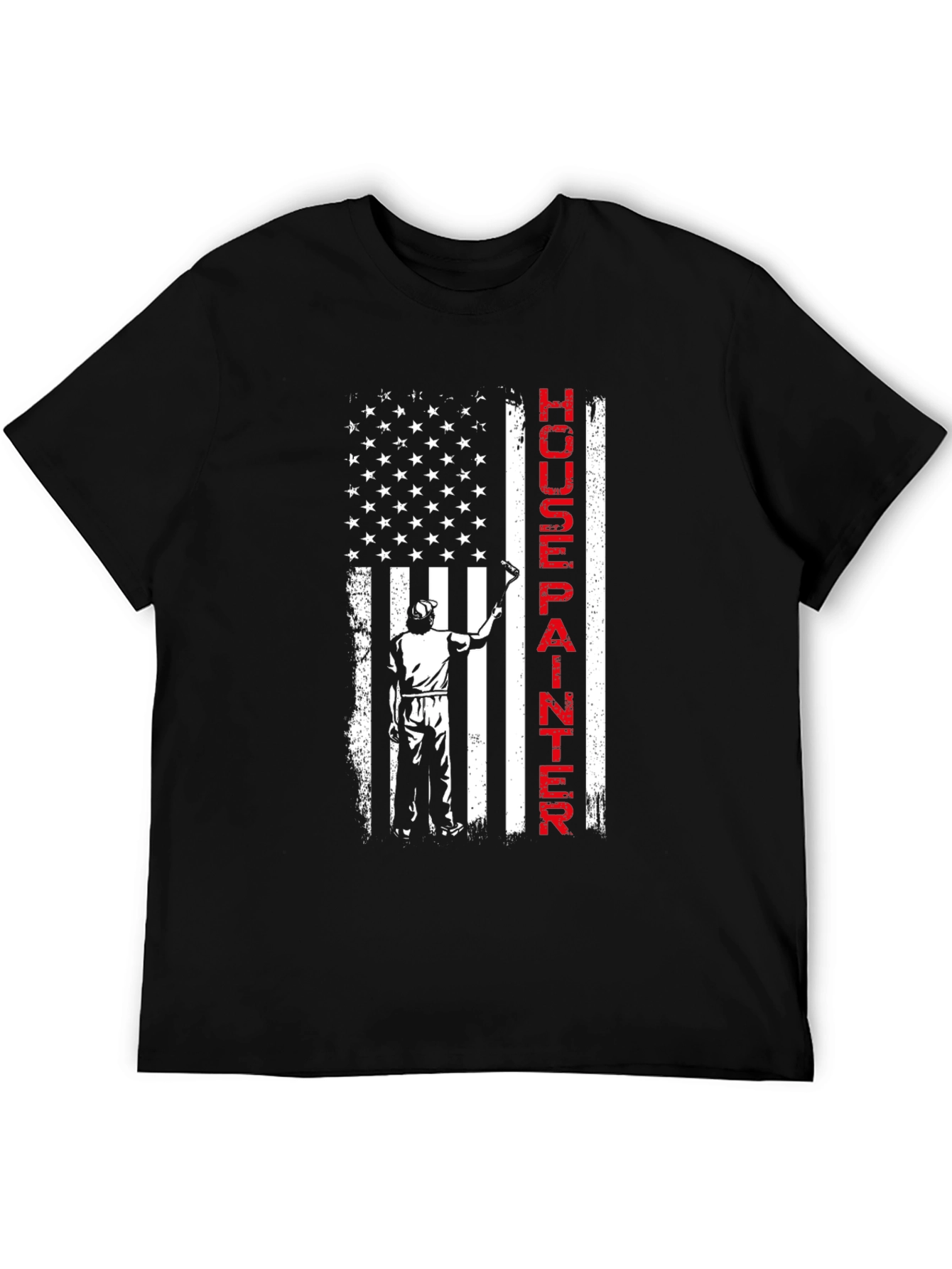 House Painter Flag T-Shirt - Patriotic Painting Tee