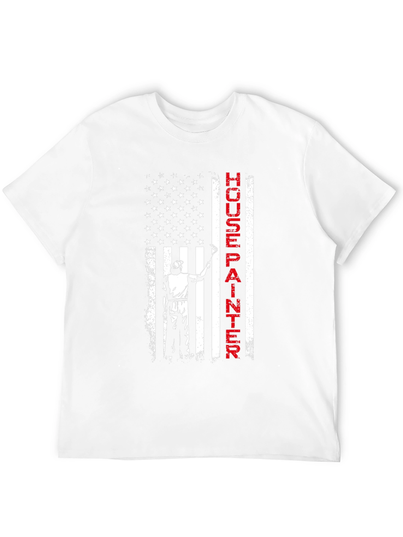 House Painter Flag T-Shirt - Patriotic Painting Tee
