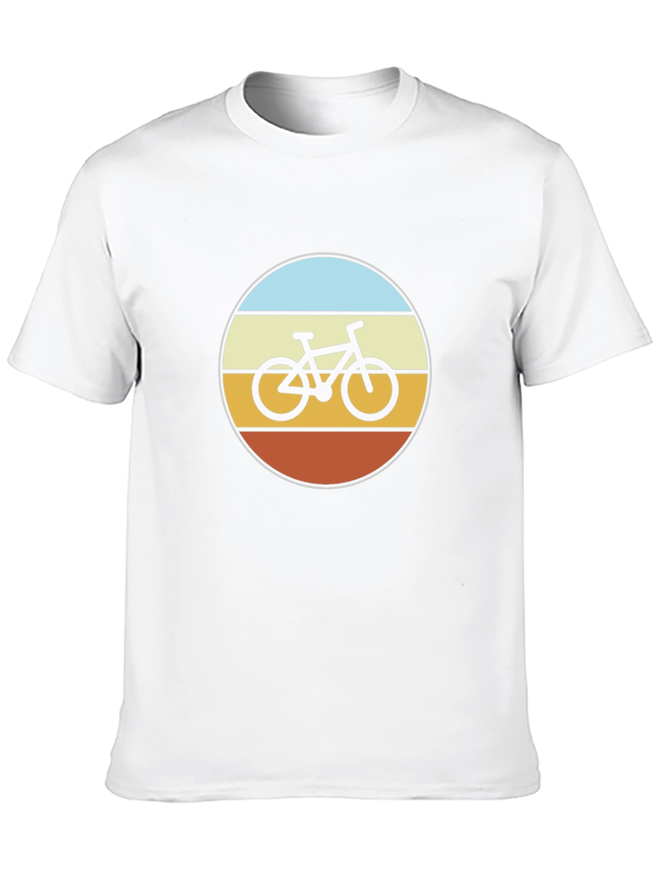 Retro Bike Graphic Tee - Black