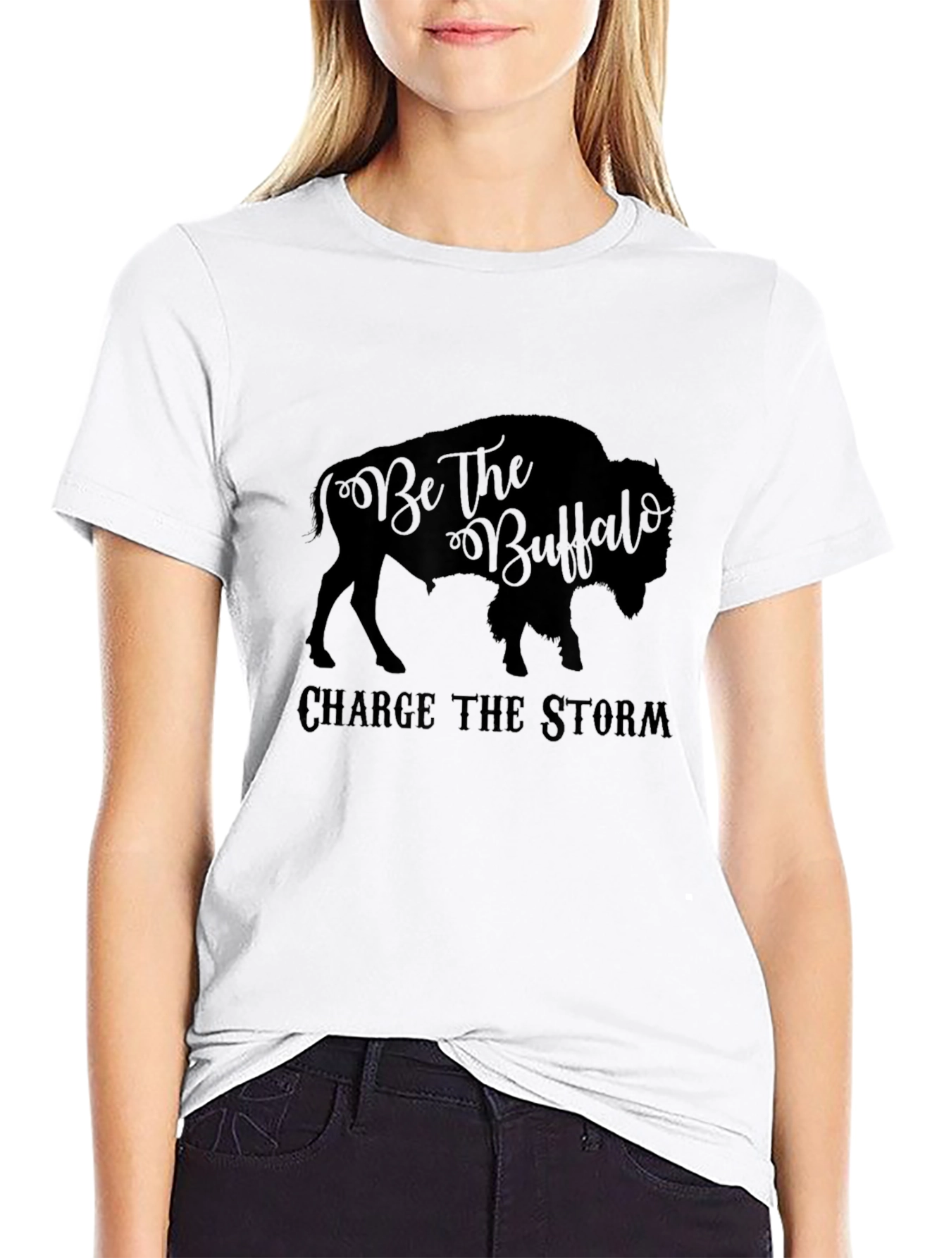 Be the Buffalo Black T-Shirt