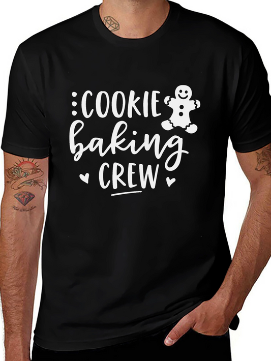 Cookie Baking Crew T-Shirt - Holiday Apparel