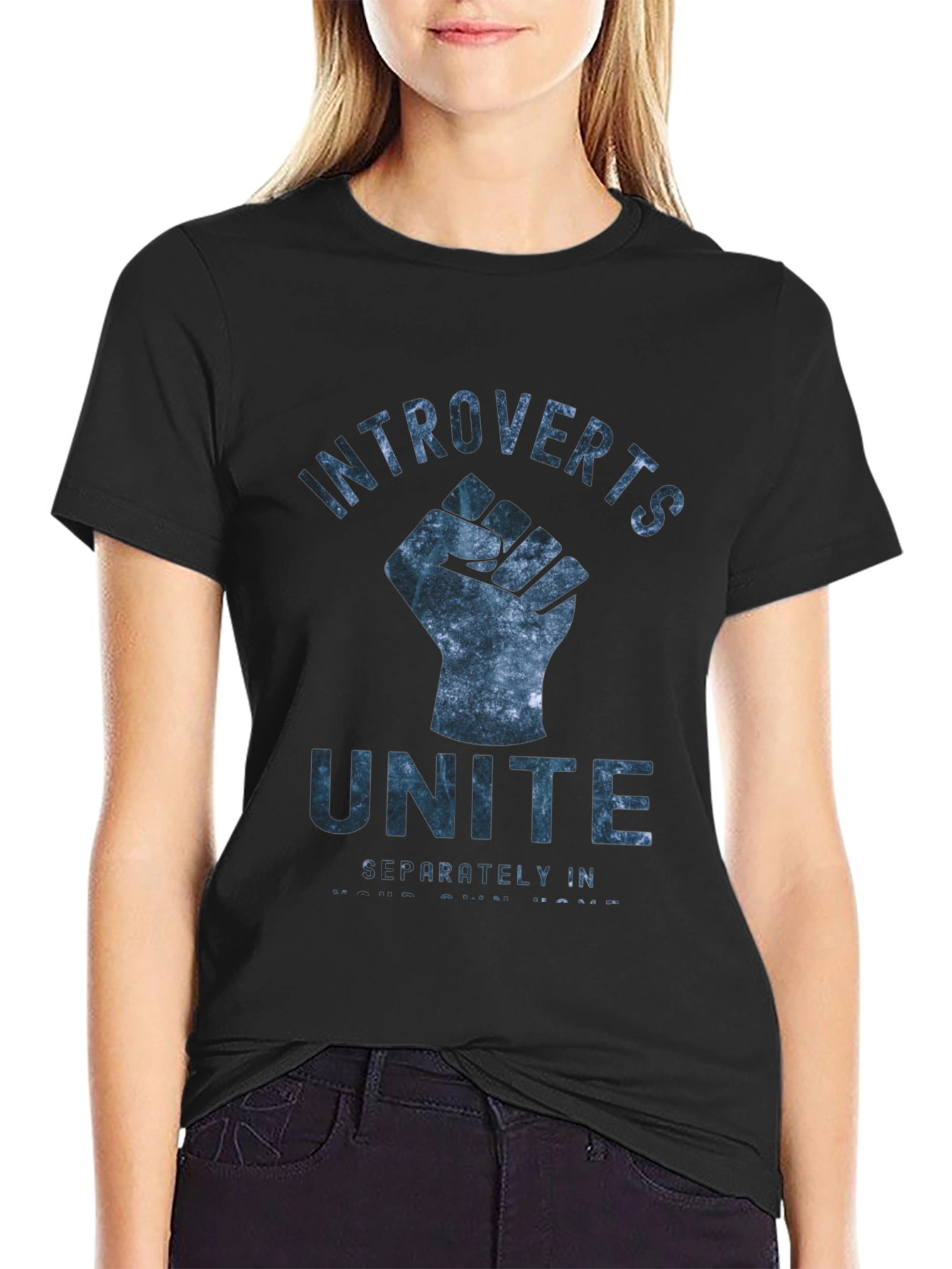 Introverts Unite Graphic T-Shirt