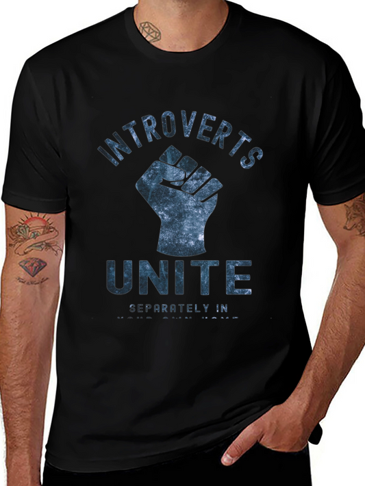 Introverts Unite Graphic T-Shirt