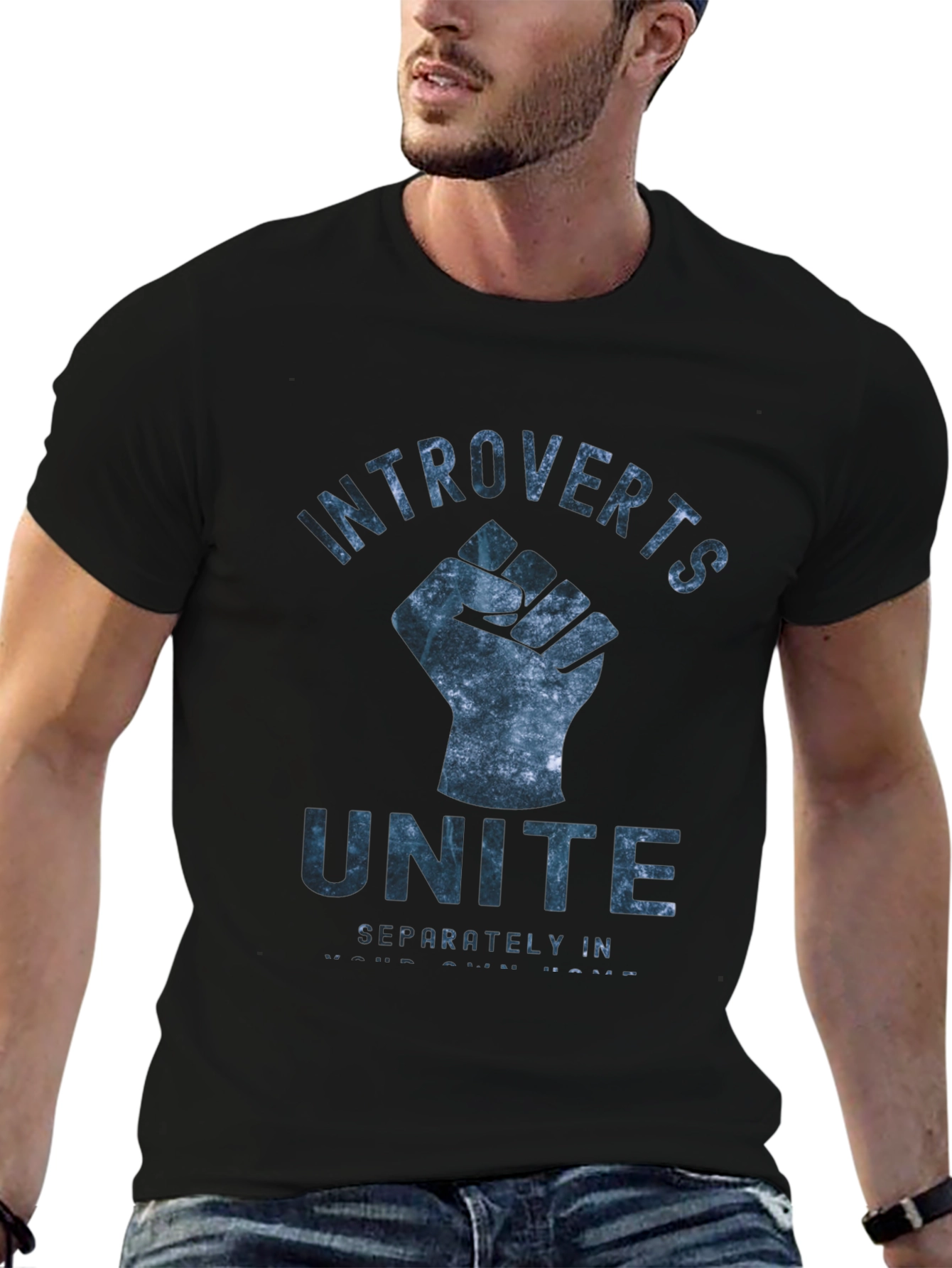 Introverts Unite Graphic T-Shirt