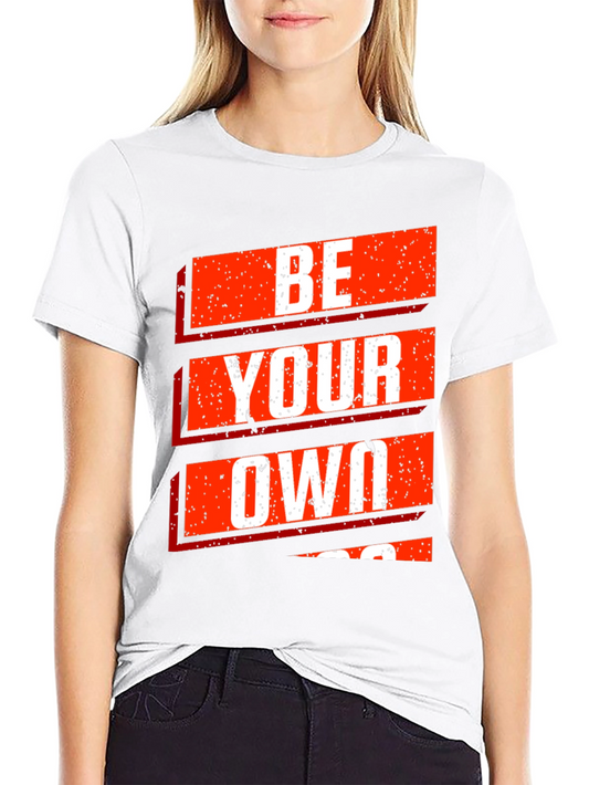Be Your Own Boss Black Graphic Tee