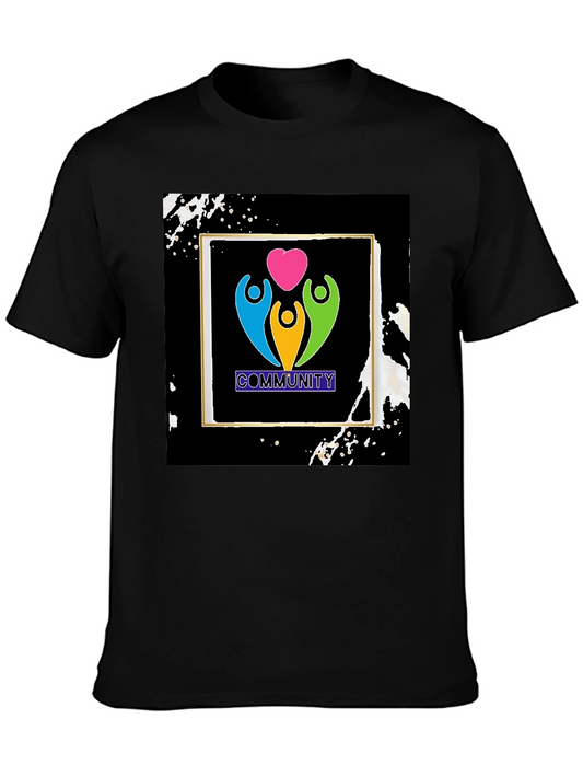 Community Love T-Shirt - Black