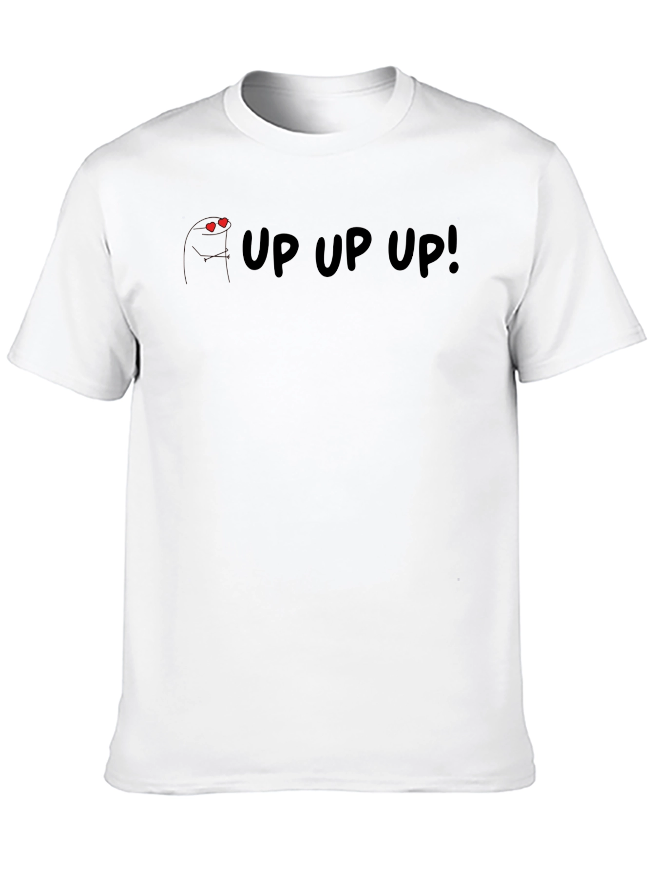 Up Up Up Graphic T-Shirt Black Mens