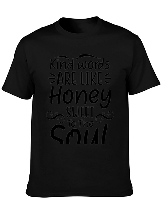 Kind Words Honey Soul Black T-Shirt