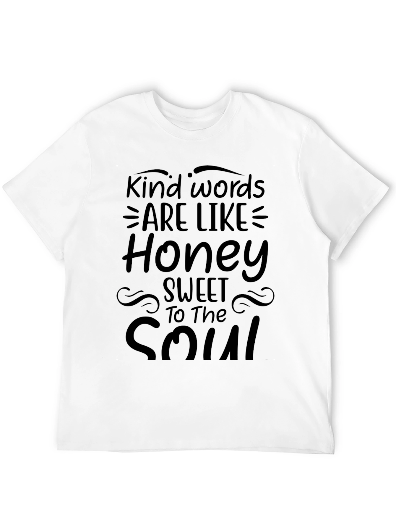 Kind Words Honey Soul Black T-Shirt