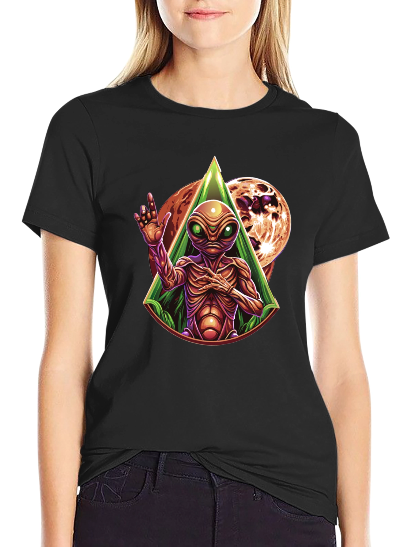 Alien T-Shirt - Sci-Fi Graphic Tee