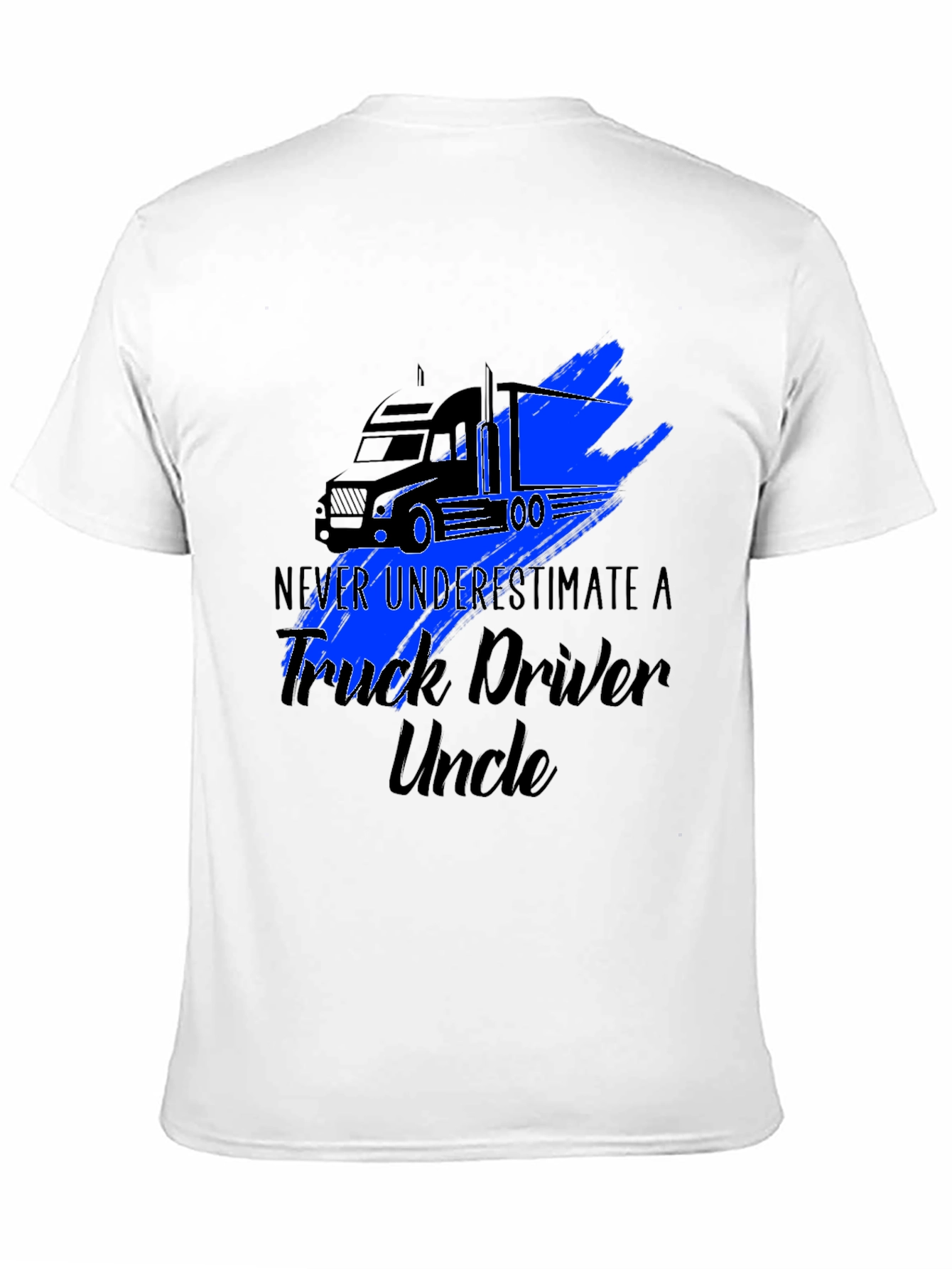 Truck Driver Uncle Graphic T-Shirt