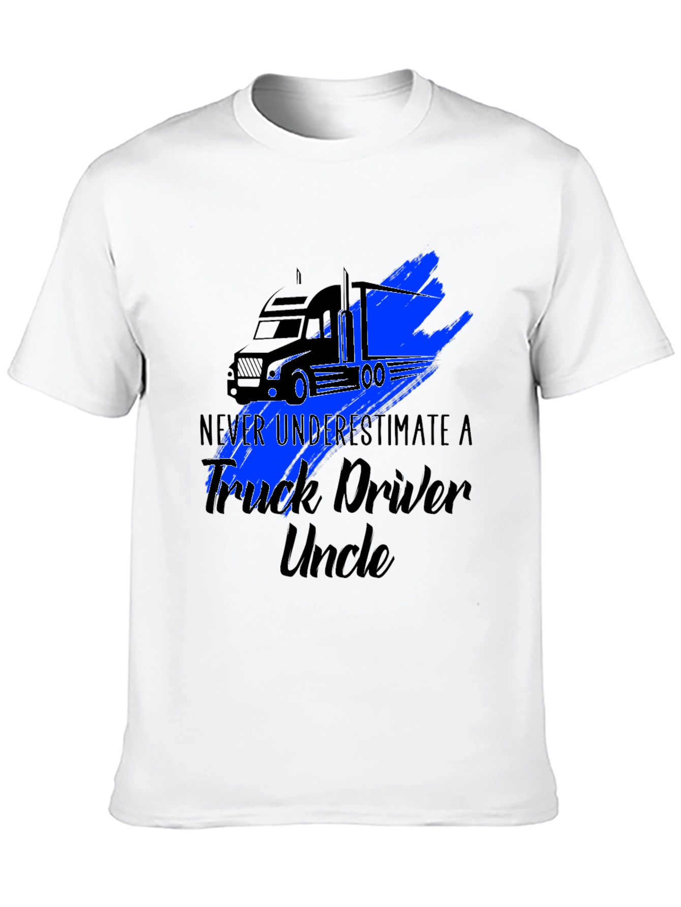 Truck Driver Uncle Graphic T-Shirt
