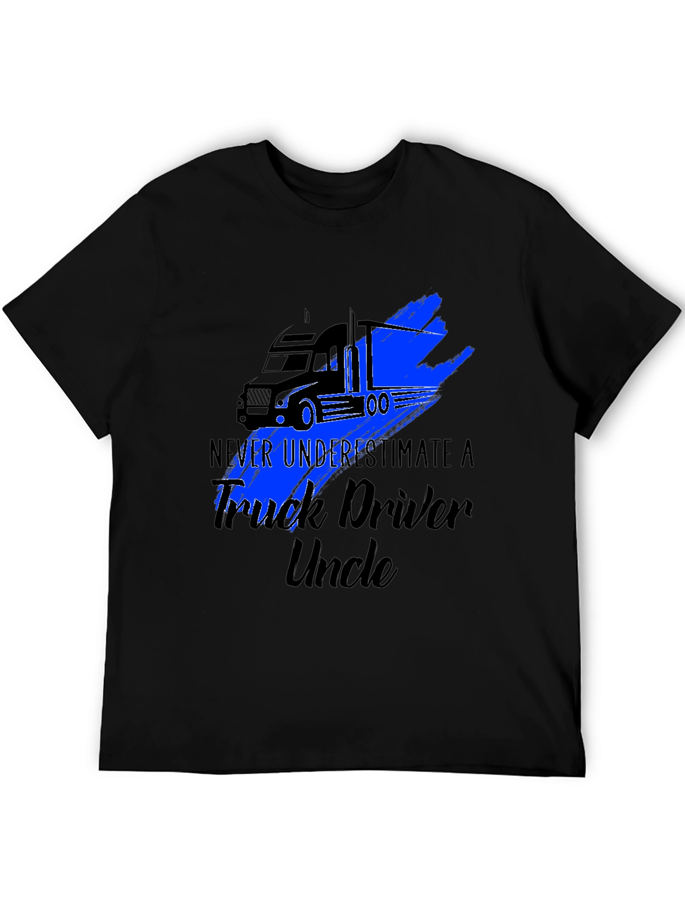 Truck Driver Uncle Graphic T-Shirt