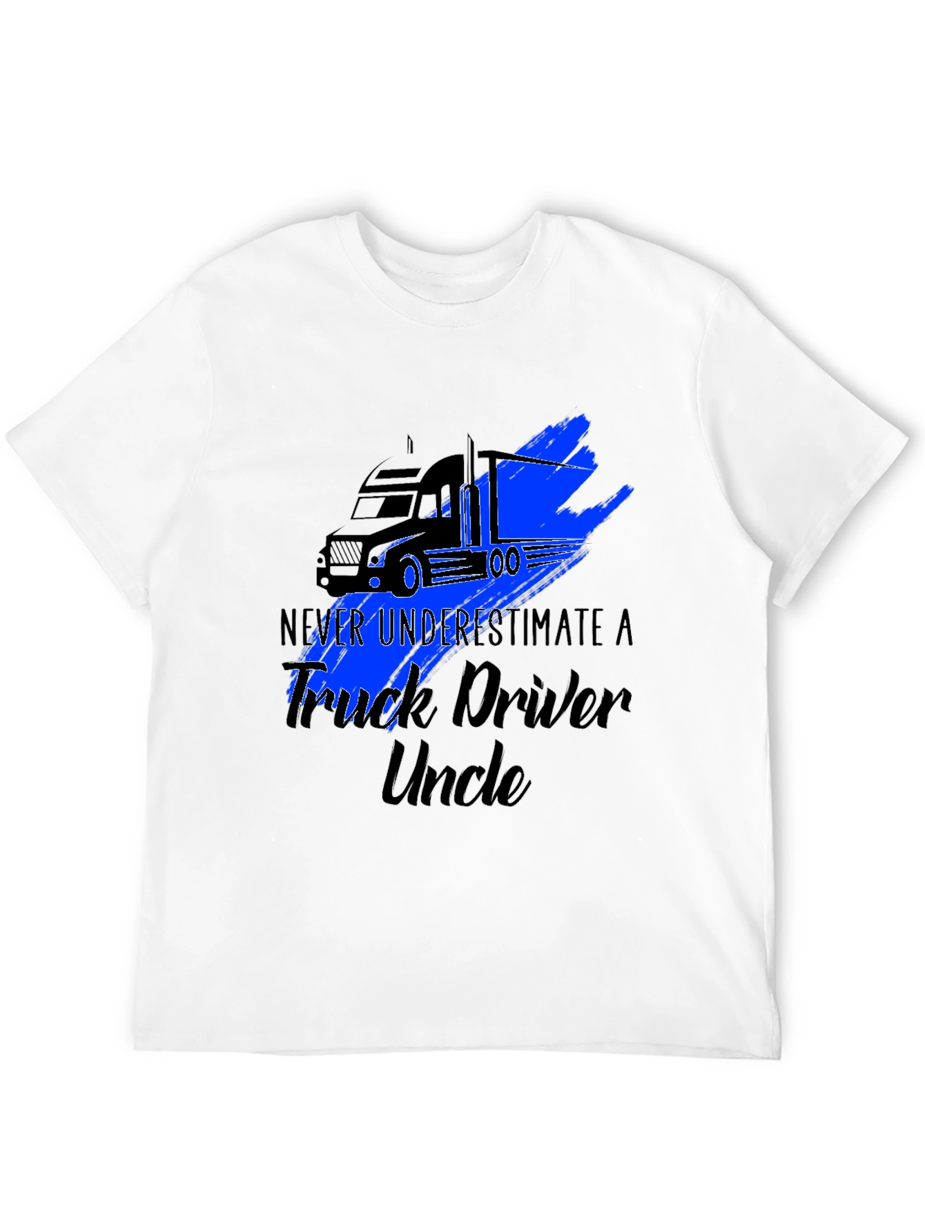 Truck Driver Uncle Graphic T-Shirt