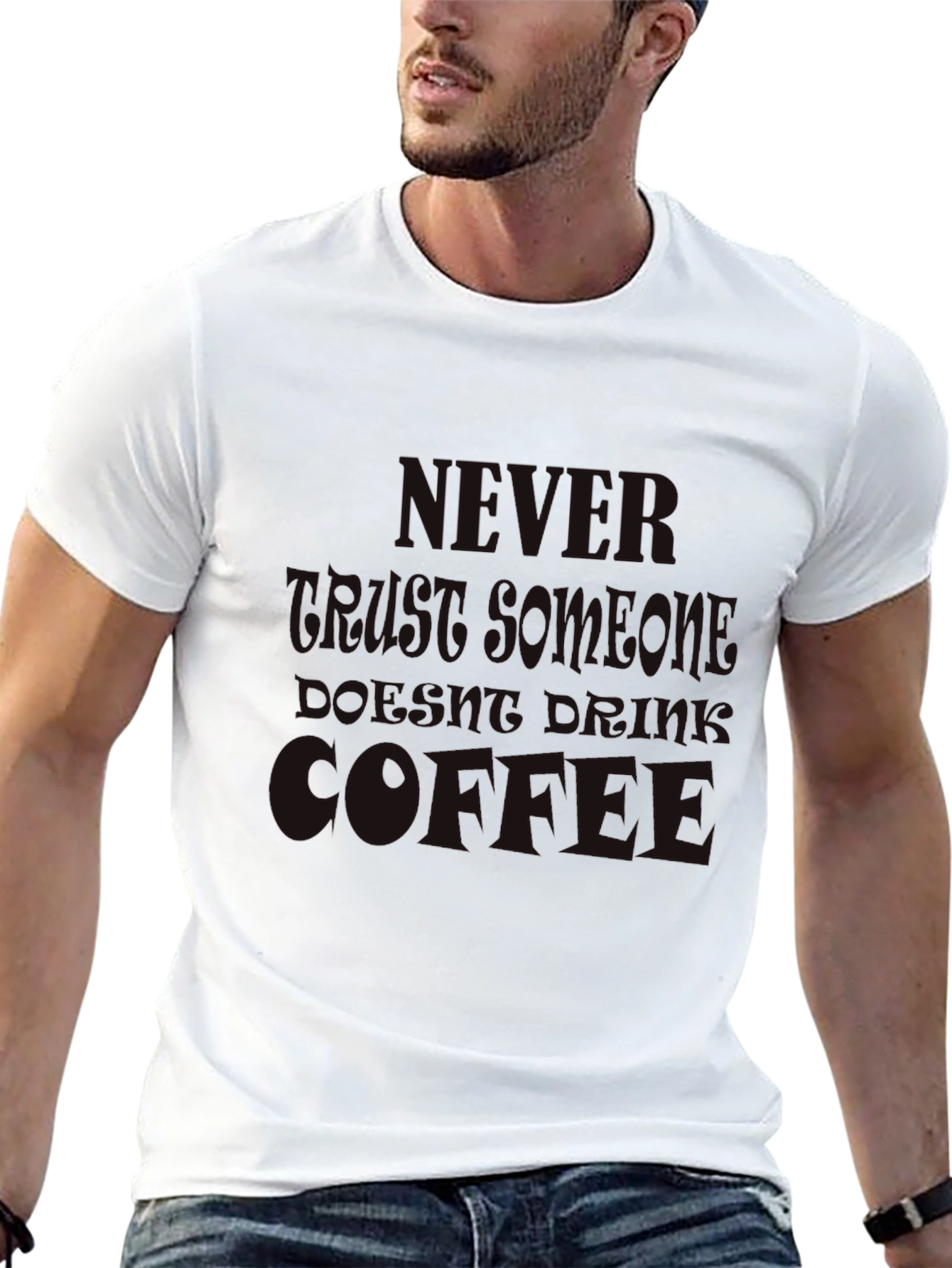 Never Underestimate Coffee T-Shirt