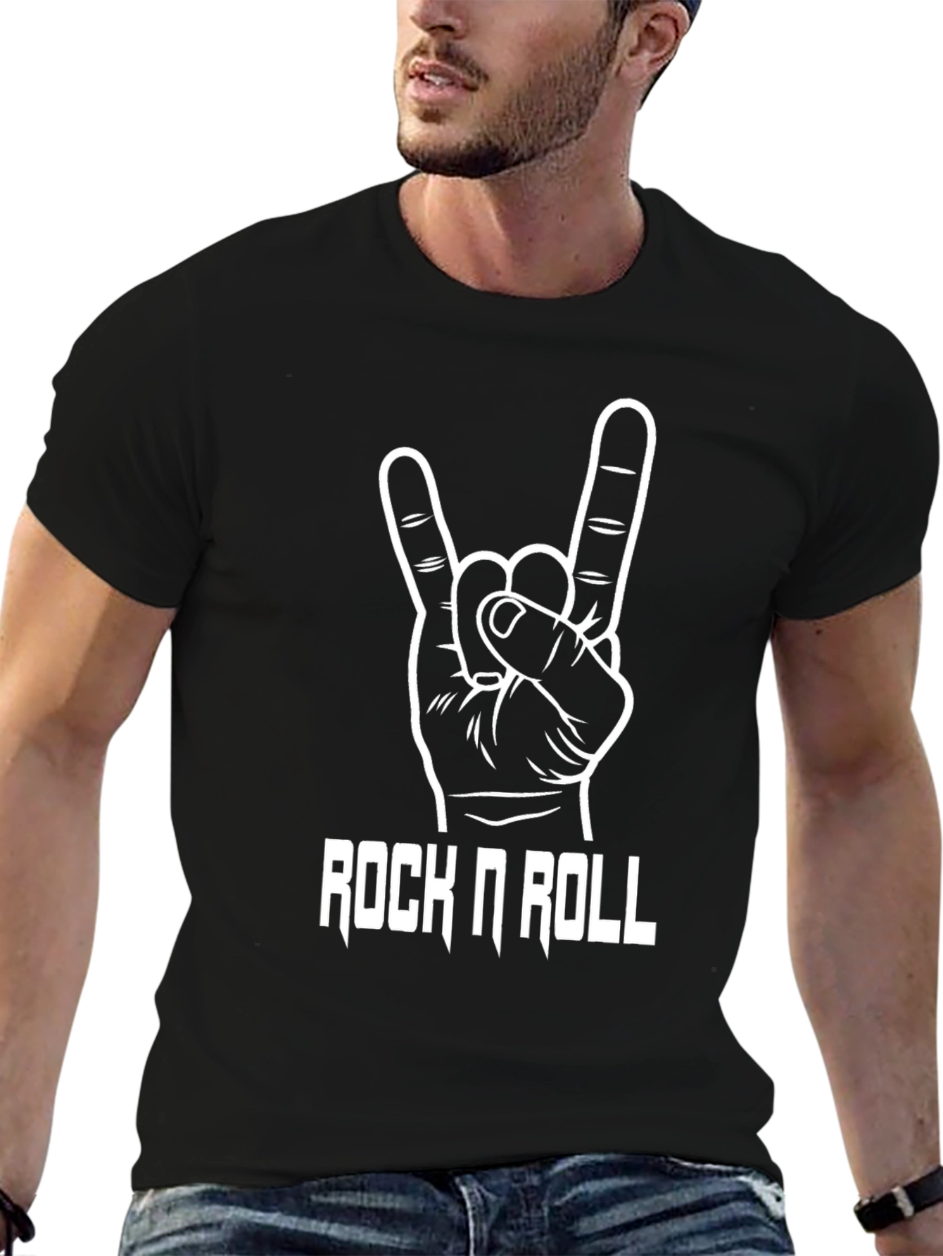 Rock N Roll Hand Sign T-Shirt