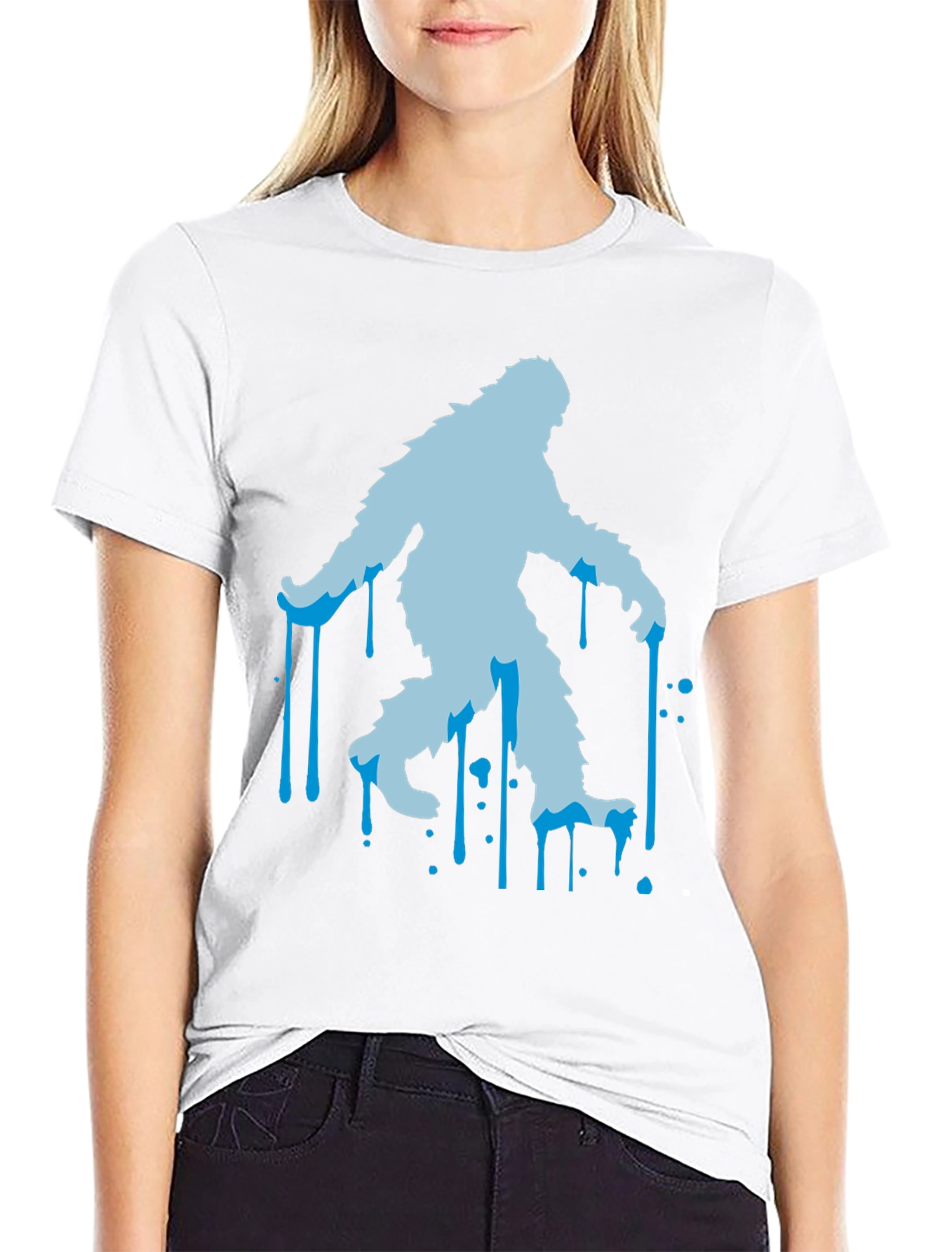 Bigfoot Graphic Tee - Mens Black T-Shirt
