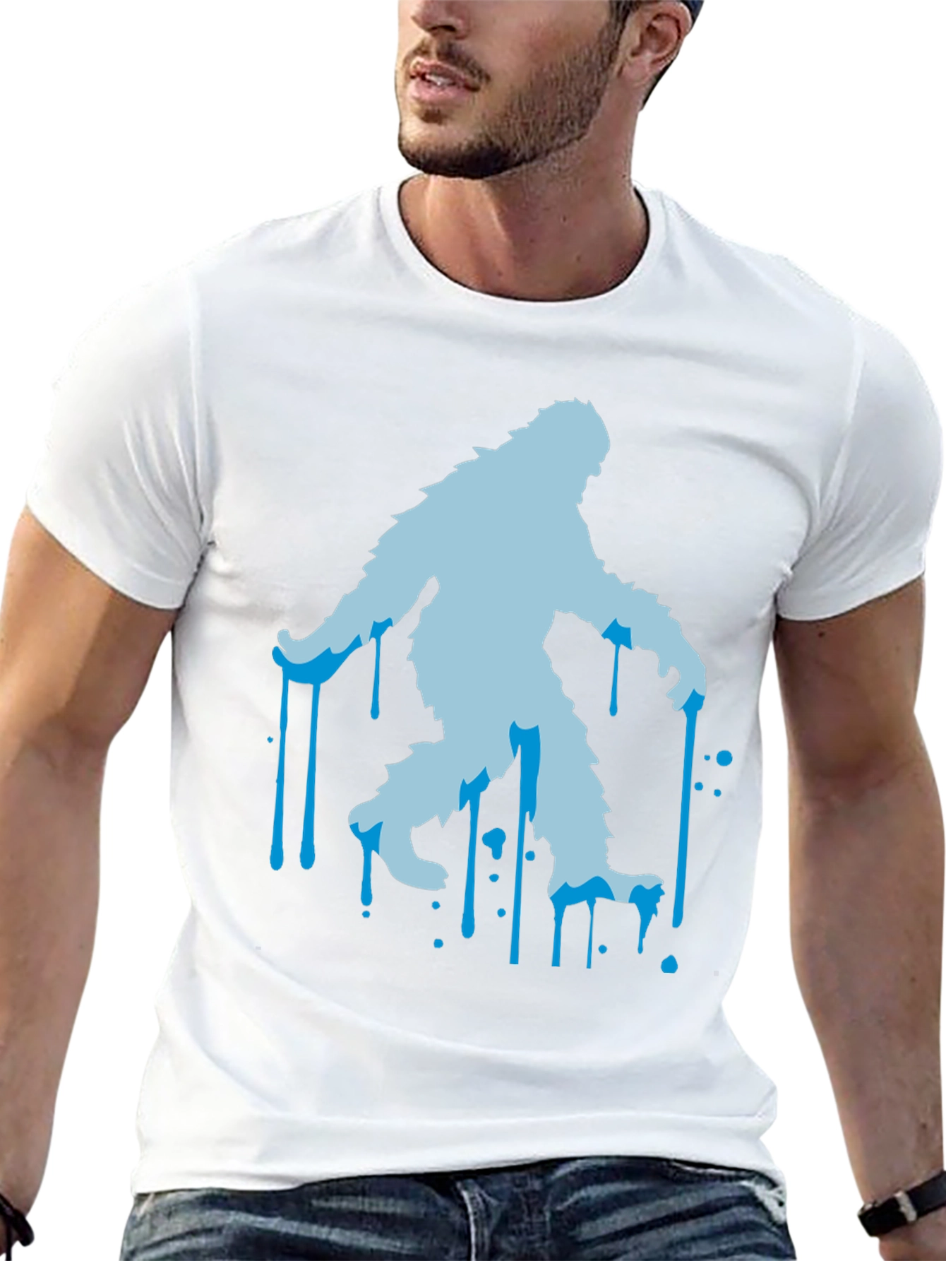 Bigfoot Graphic Tee - Mens Black T-Shirt